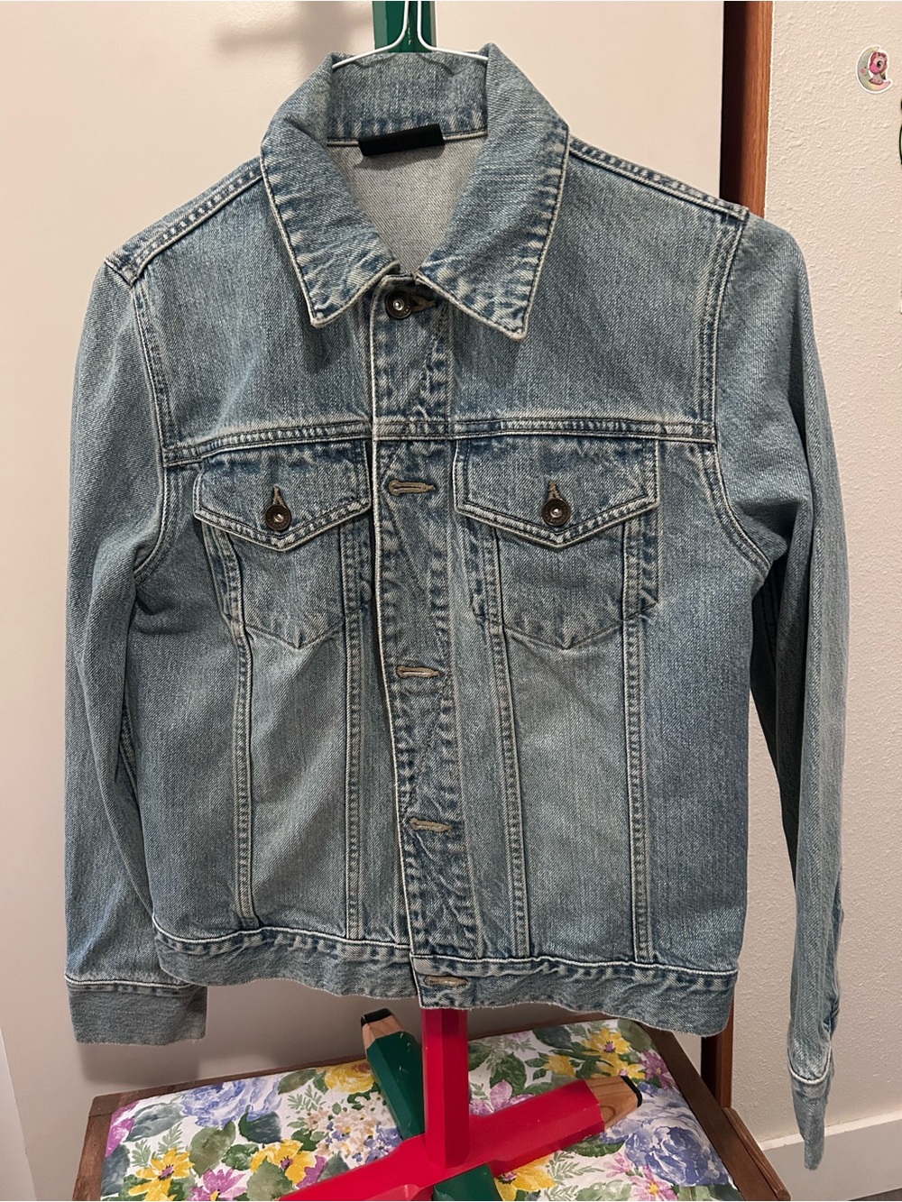 Vintage DKNY Light Blue Women's Denim Jacket